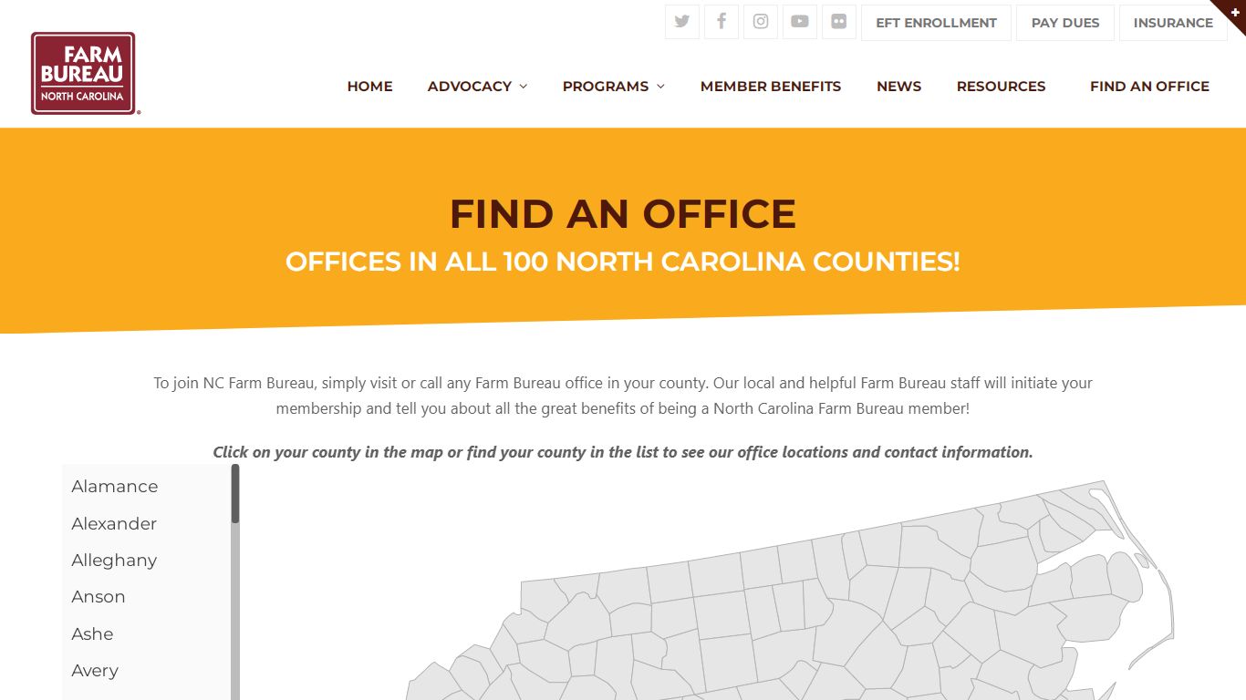 Find an Office - North Carolina Farm Bureau - ncfb.org